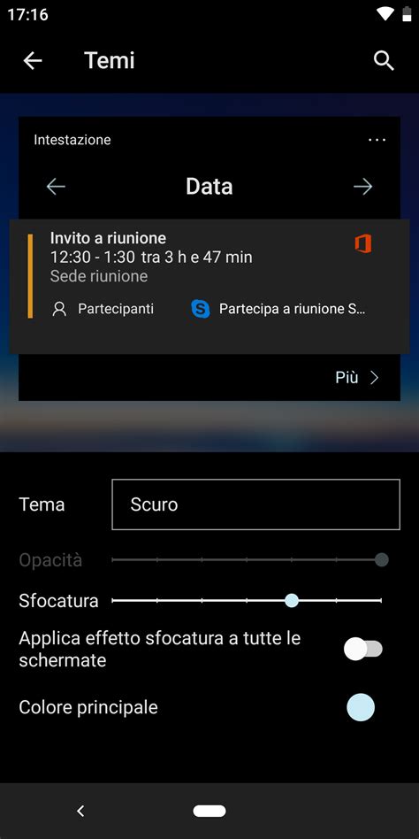 Aggiornate subito Microsoft Launcher se amate il tema scuro