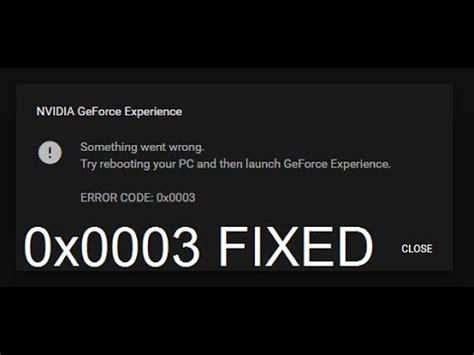 Image result for NVIDIA GeForce Experience Lo Error Code