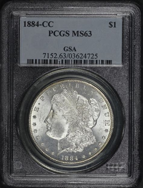1884-CC Morgan Dollar PCGS MS-63 GSA Hoard | Northern Nevada Coin