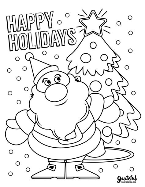 Christmas Coloring Pages Printable