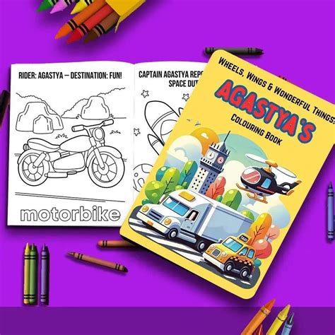 Personalised Colouring Book 8596915159171 – Chatterbox Labels