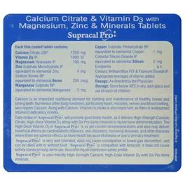 Buy Supracal Pro Plus Tablet | 19 Minutes Delivery | Apollo Pharmacy