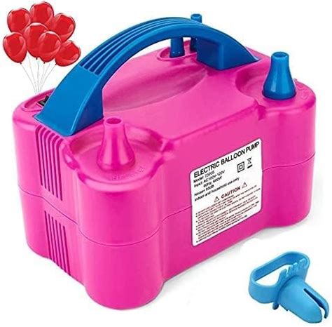 Party Land 220V 600W Dual Nozzle Electric Air Balloon Pump Machine ...