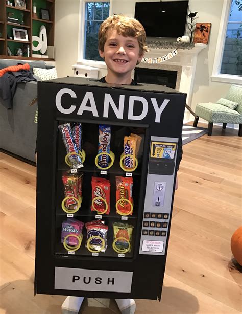 Vending Machine Costume Coolest DIY Vending Machine Adult And Kids