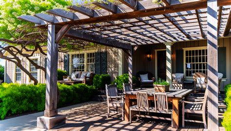 Modern Front Porch Pergola Designs for Curb Appeal