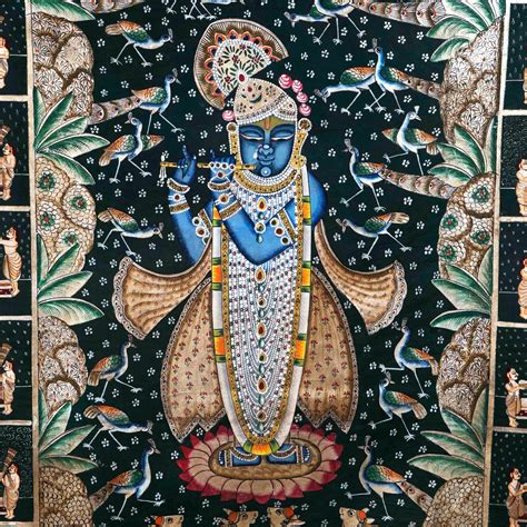 Buy Paintings | Shri Gopashmi Swaroop with 24 Utsav Swaroop Shri Nath ...
