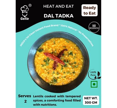 Buy Instant Ready to Eat Dal Online from Genie at Best Price