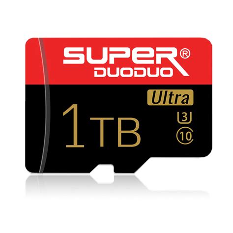 Mini SD Card 1TB Micro SD Card 1TB Memory Card High Speed Class 10 with ...