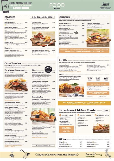 Wetherspoons – The Nine Arches Newton-le-Willows's full menu online