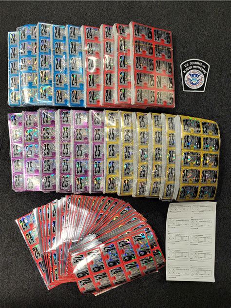 $1.4 million in counterfeit PA vehicle inspection stickers seized by U ...