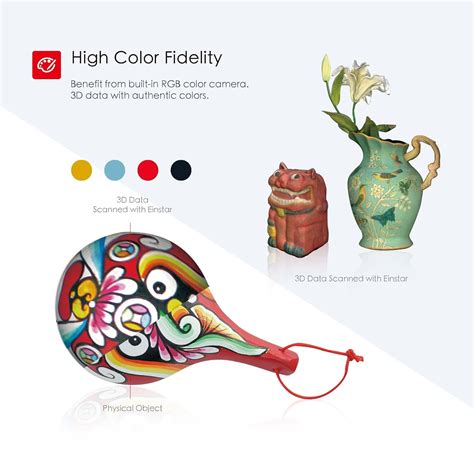 EinScan Einstar 3D Handheld Scanner with RGB Color Camera & India | Ubuy