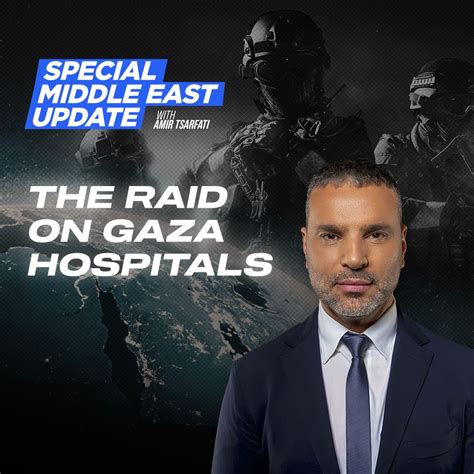 Join Amir for a Special Middle East Update discussing the Raids on Gaza ...