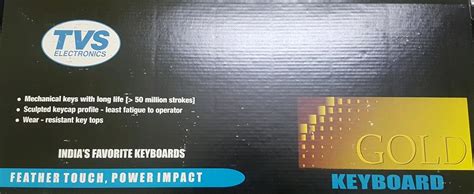 Amazon.in: Buy TVS GOLD Ps2 Bharat wired keyboard Online at Low Prices ...