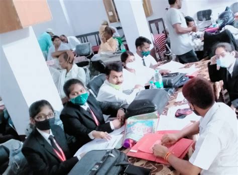 Free Legal Aid Centre of Narayan School of Law, GNSU, organized a Court ...