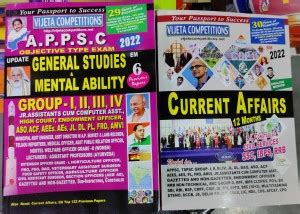 Appsc General Studies & Mental Ability + Current Affairs 12 Months ...