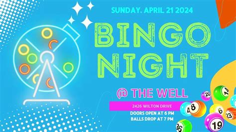 Bingo Night at The Well, 2426 Wilton Dr, Fort Lauderdale, FL 33305-1251 ...