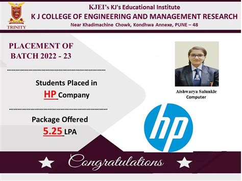 KJ College of Engineering and Management Research