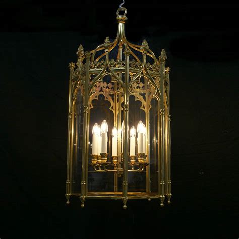 Lantern chandelier in the Gothic Style