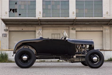 Ultra-Traditional 1928 Ford Model A Roadster with a Cragar OHV Makes a Statement at the Grand ...
