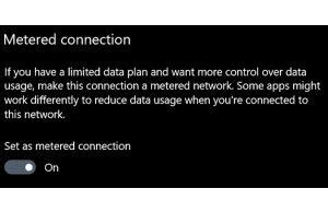 Image result for Metered Internet Connection