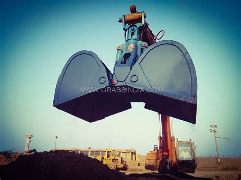 Attachment Clamshell Grapple - Electric Excavator