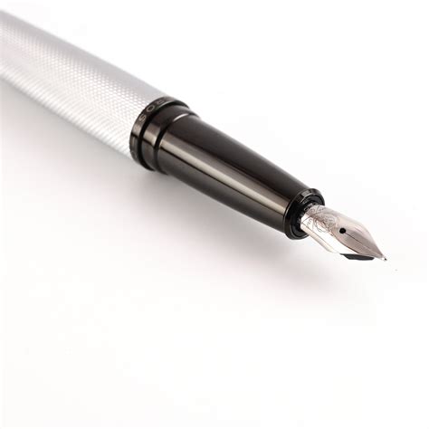 Buy Cross ATX Brushed Chrome Fountain Pen Online |Cross ATX Pen|Makoba