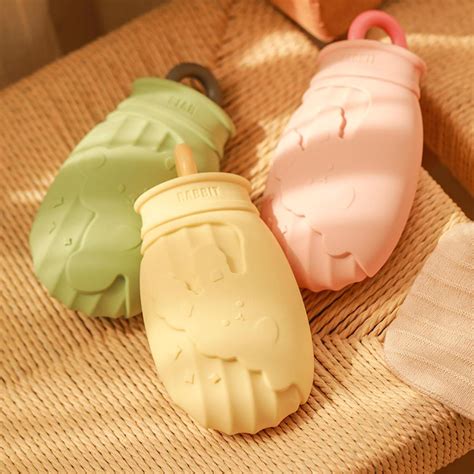 Buy ZUTONS Silicone hot Water Bottle Injection Warm Water Bag Warm Hand ...