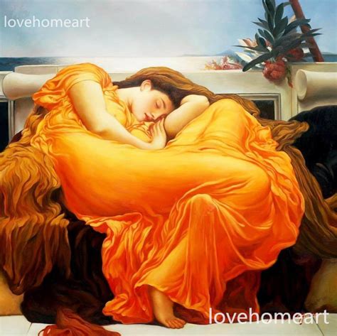 Flaming June - Lord Frederick Leighton High Quality Hand-painted Oil ...