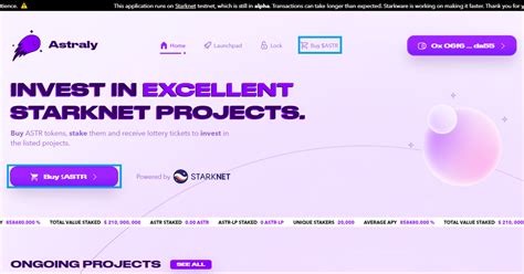 Гайд по тестированию Astraly(бывший zkPAD) — Teletype