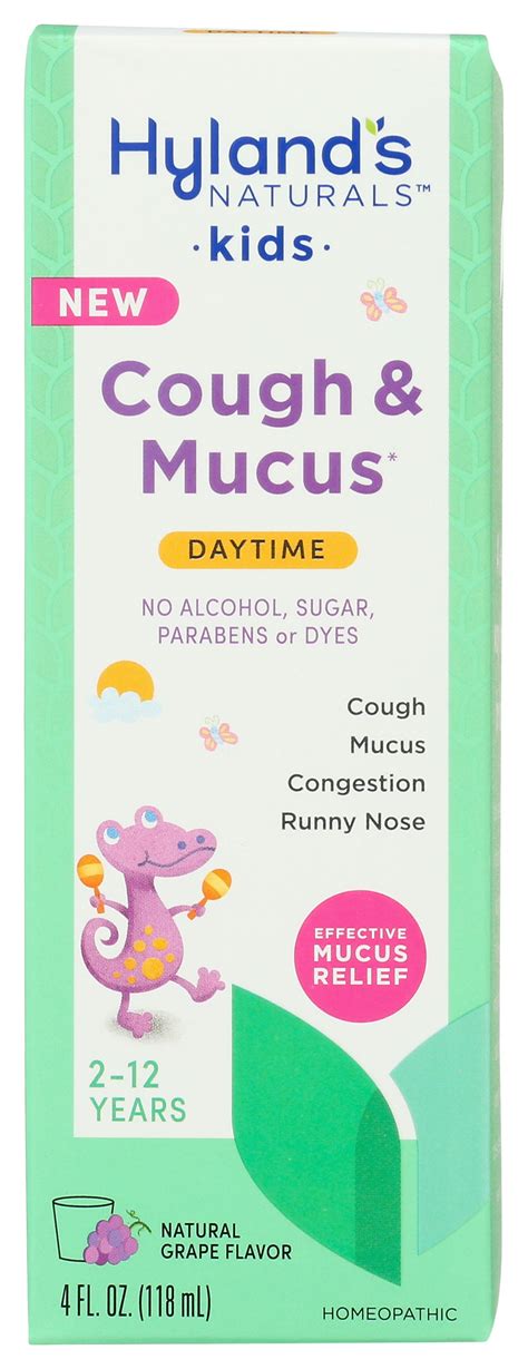 Hyland's Kid's Cough & Mucus Daytime Syrup | Carewell
