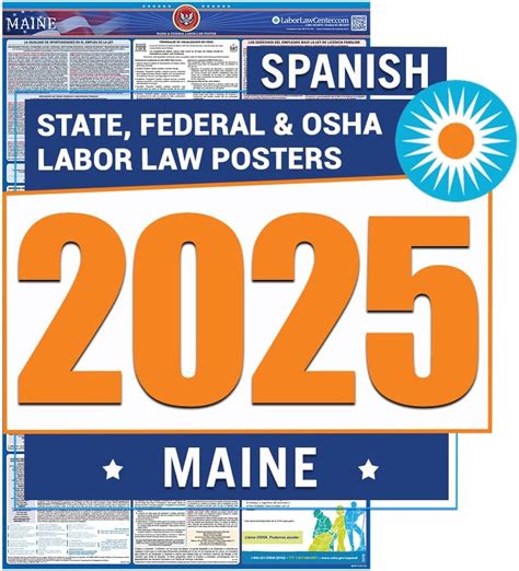 LaborLawCenter Maine 2026 Labor Law Poster – State & Federal India | Ubuy