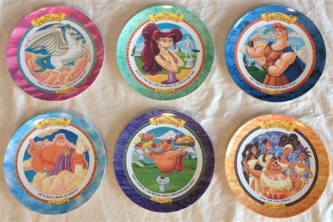 1997 McDonalds Limited Edition Disney Hercules Plates - Complete set ...