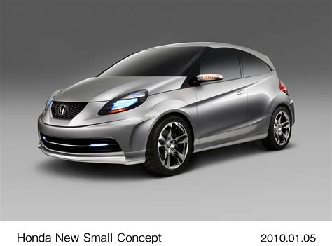 Honda to Exhibit the Honda New Small Concept at Auto Expo 2010 in New ...