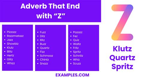 150+ Words Ending With Z List, Meaning, PDF