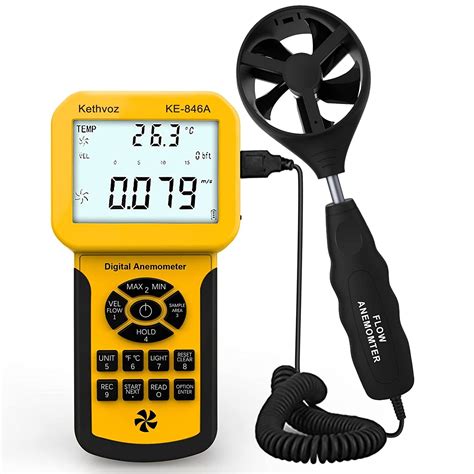 Kethvoz Digital HVAC Anemometer for Measuring Air India | Ubuy