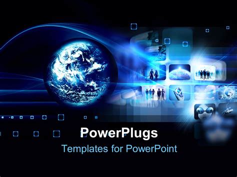 High-Tech PowerPoint Template 的图像结果