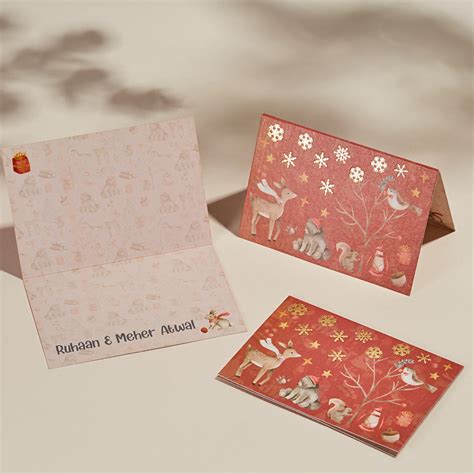 Nested in the Woods Fold Card – Lachi