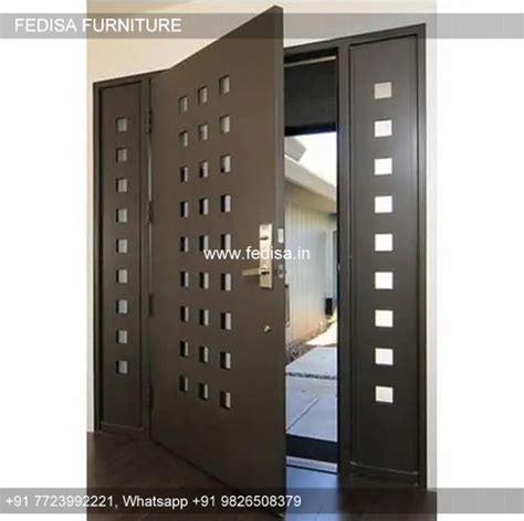 Wooden Double Door Design, Front Door Designs With Ganesh Price ...