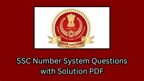 Image result for Math SSC Number System