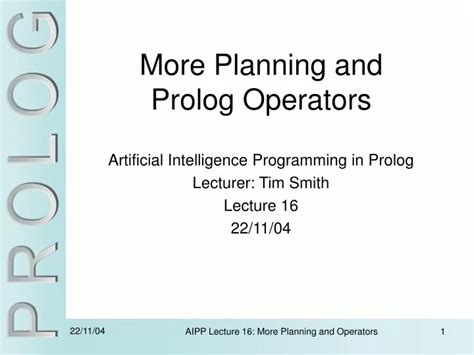 Image result for Prolog Operators