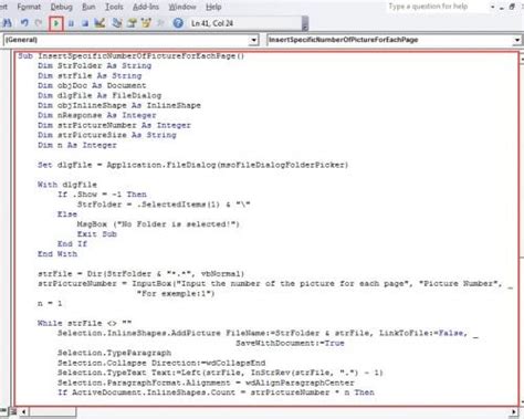 Batch Insert Image in Word 的图像结果