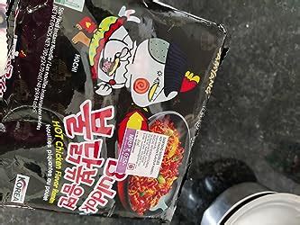 Samyang Hot Chicken Ramen Buldak Fire Noodles, 5 X 140 Grams : Amazon ...