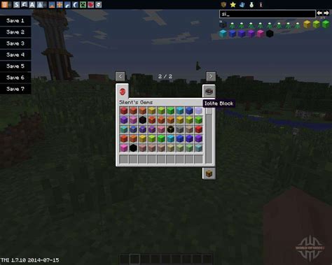 Image result for Minecraft Silent Gems Tools Tutorial