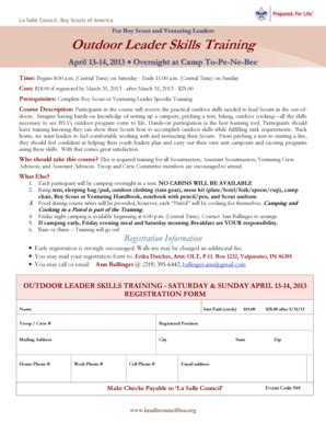 Fillable Online AL KLONDIKE 2013 Web REGISTRATION FORM Fax Email Print ...