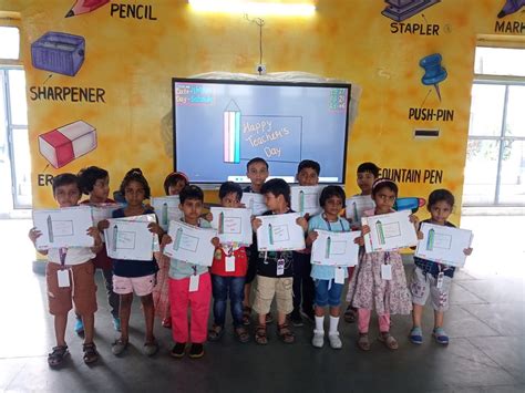 Happy Teachers day Activity class -LKG(Lily)