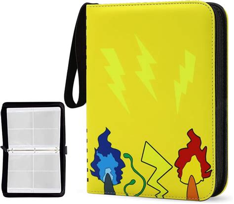 PATPAT® Poke-mon Binder, Cards Collector Album Holder for 400 Cards ...