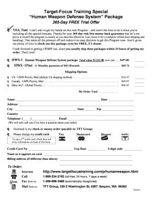 Target Focus Training Pdf - Fill Online, Printable, Fillable, Blank ...