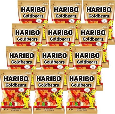 Amazon.com : HARIBO Gummi Candy, Original Goldbears, 5 oz. Bag : Candy ...