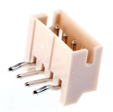 S4B-ZR (LF)(SN) JST | JST ZH Series Right Angle Through Hole PCB Header ...