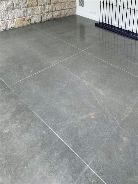 Gray Stained Concrete Floors